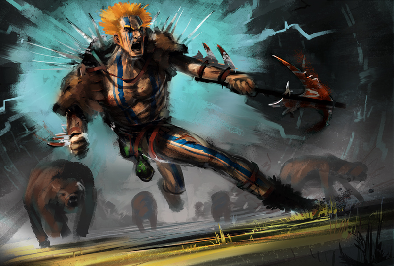 Illustration for article titled What is best in life? Epic Barbarian Art!